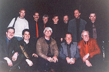 Grahame Rhodes with Fellow Musicians
